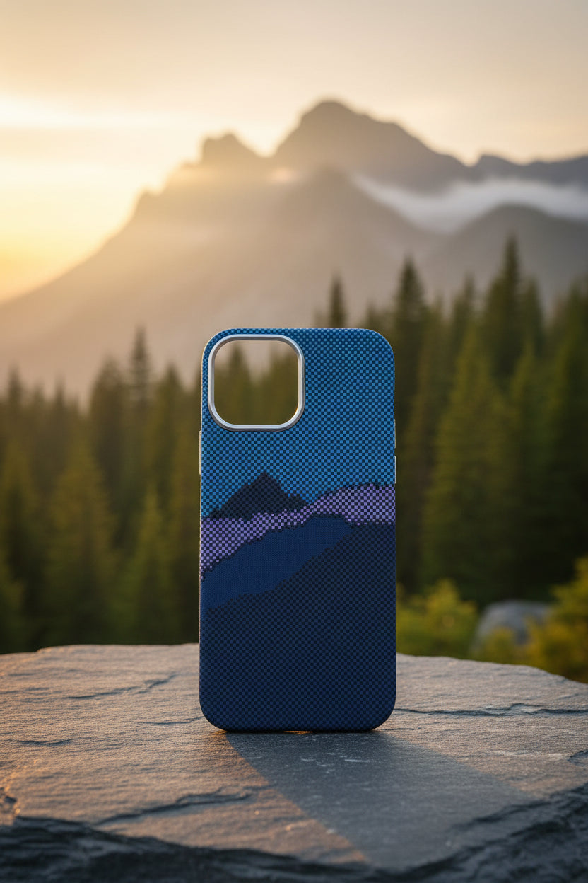 Patterned Flannel carbon Case