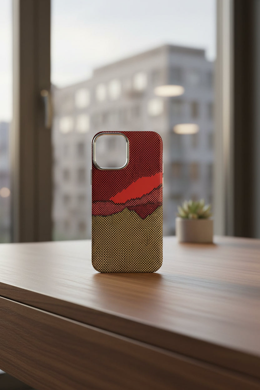 Patterned Flannel carbon Case