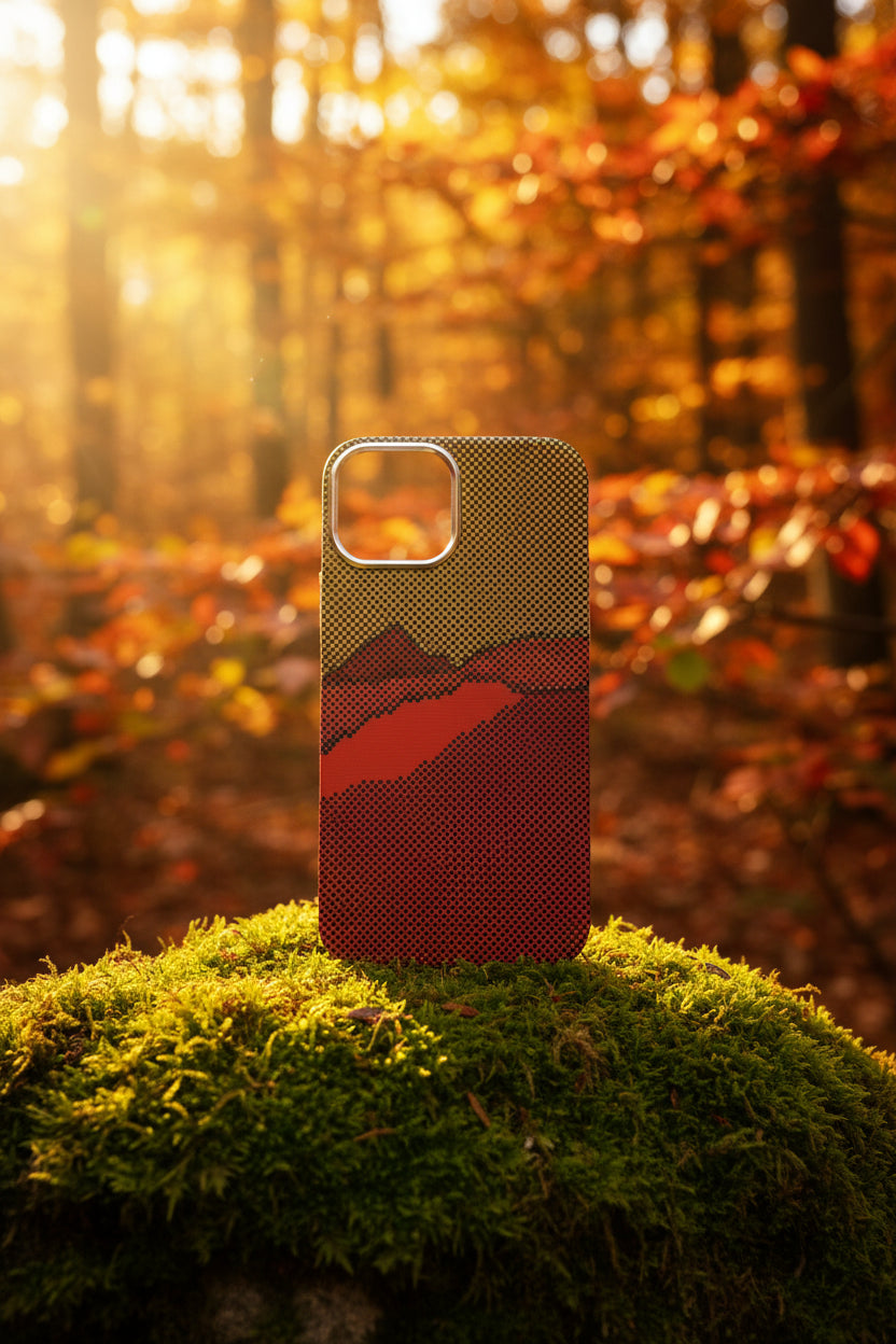 Patterned Flannel carbon Case