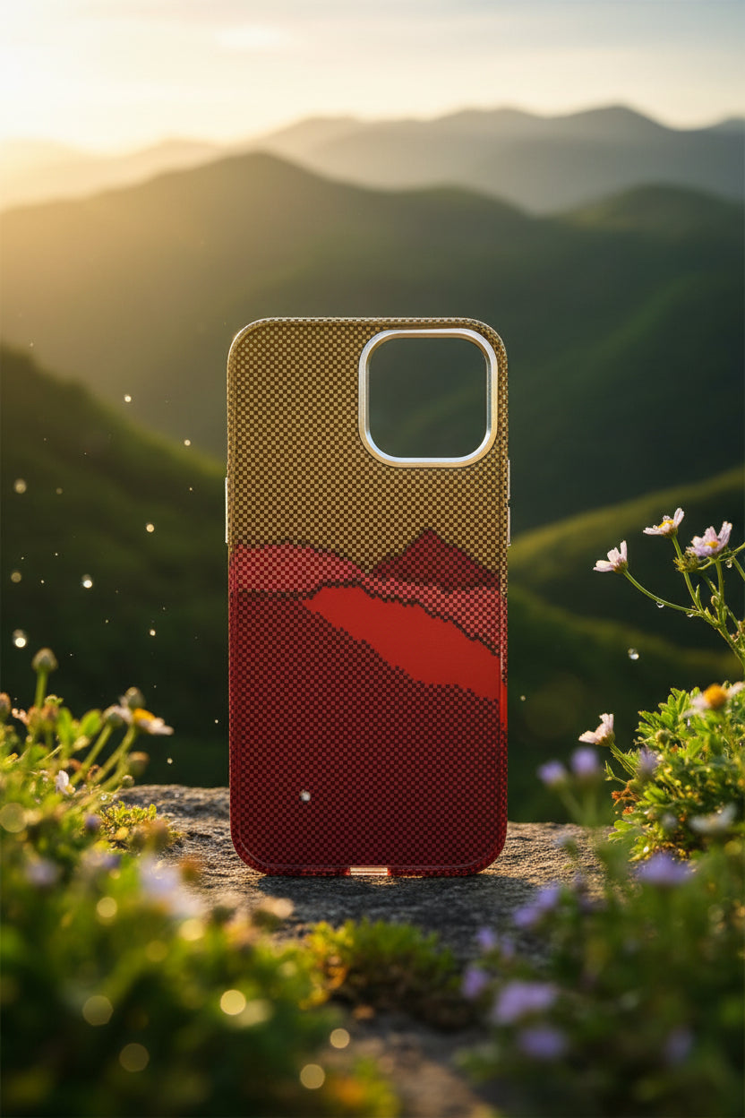 Patterned Flannel carbon Case