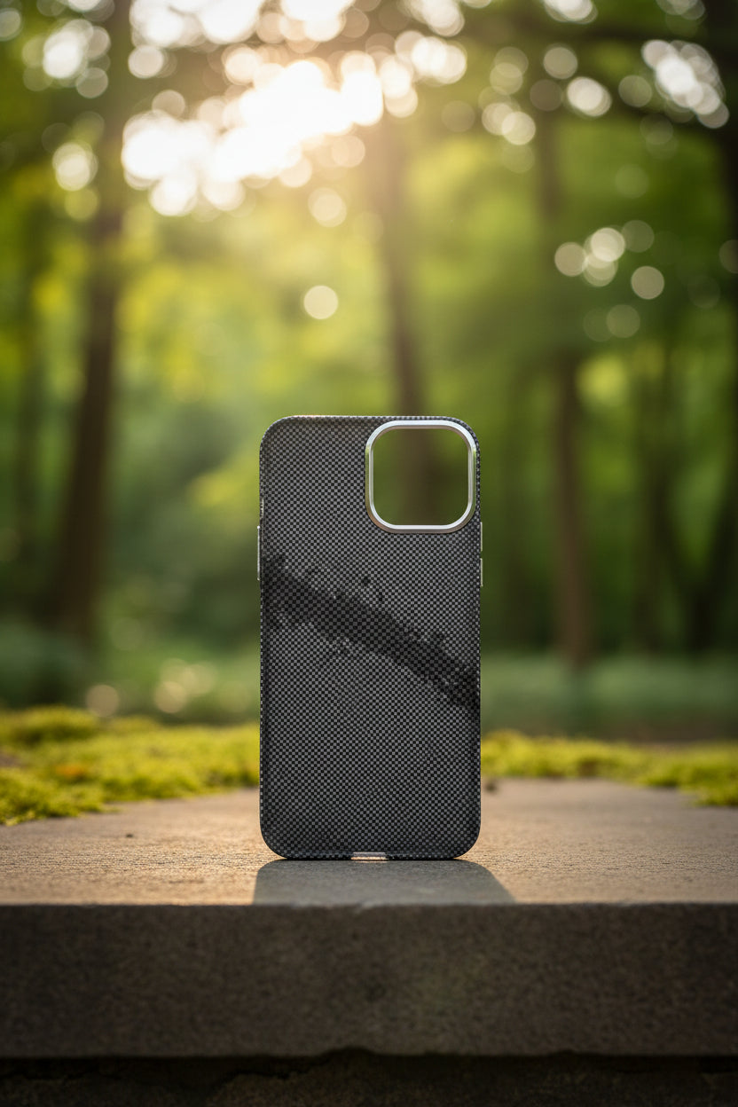 Patterned Flannel carbon Case