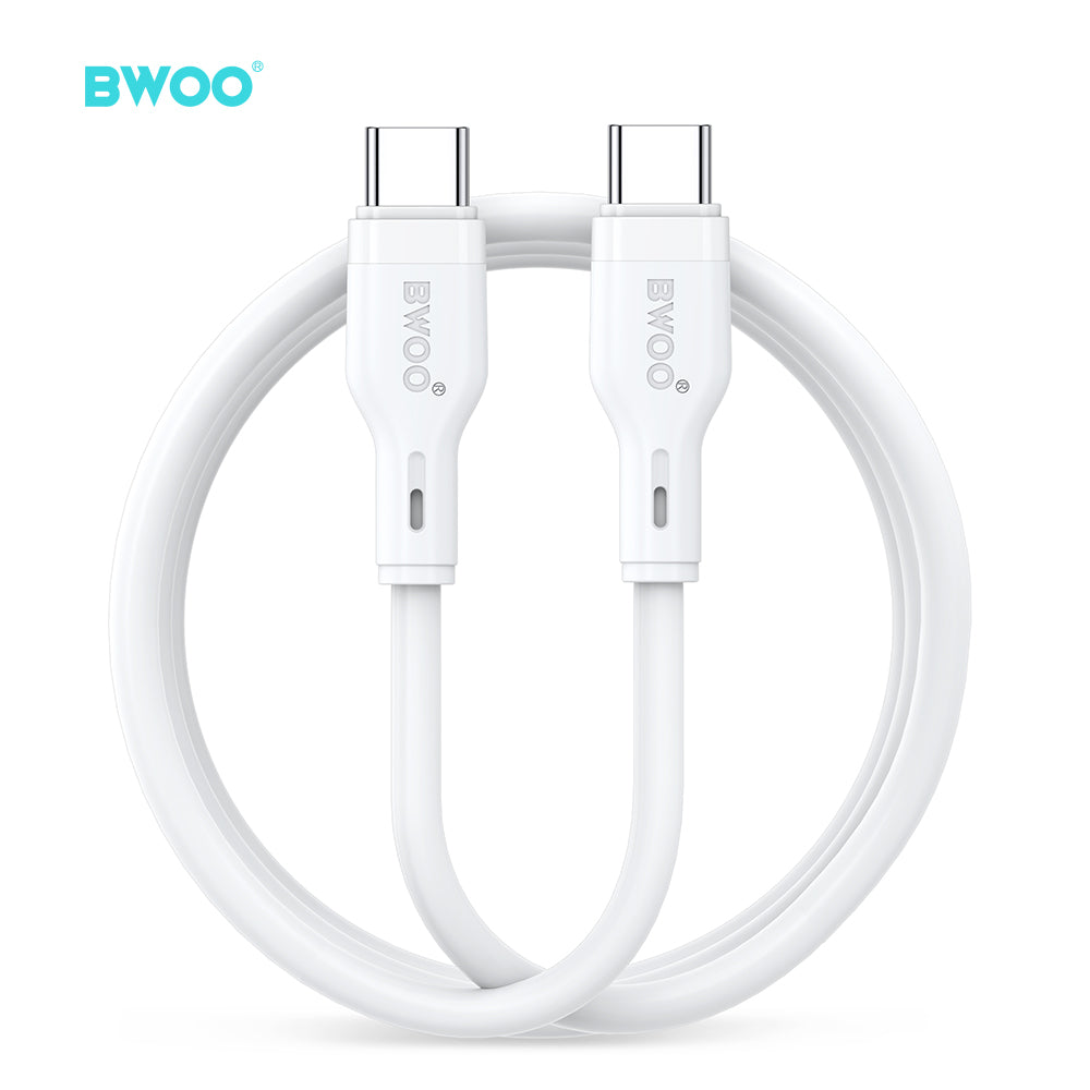 BWOO 60W Type-C to Type-C PVC Cable 1m