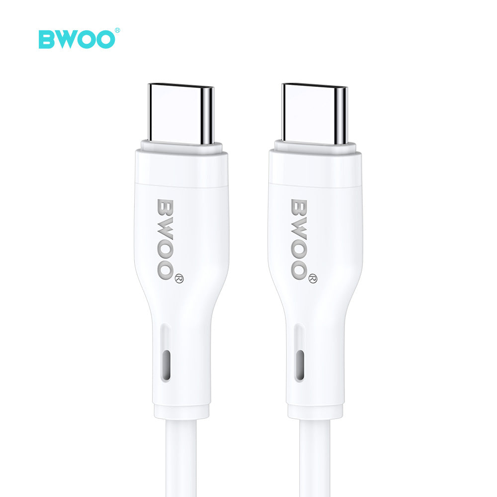 BWOO 60W Type-C to Type-C PVC Cable 1m