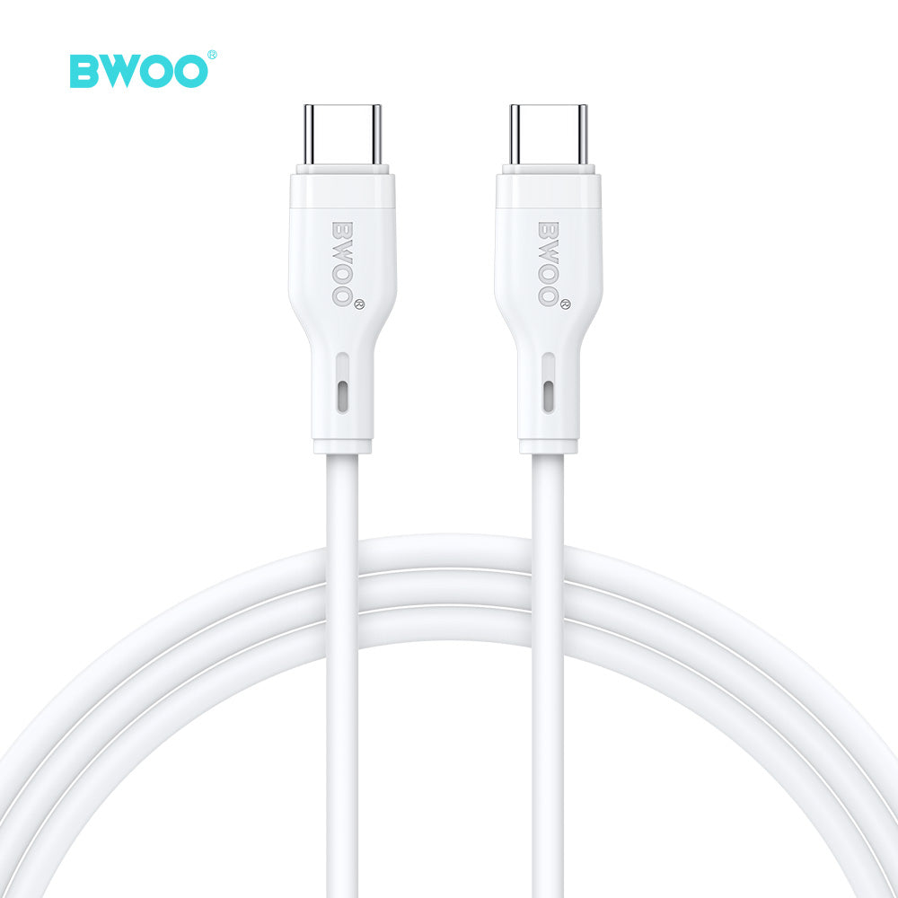 BWOO 60W Type-C to Type-C PVC Cable 1m