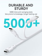 BWOO 27W Type-C to Lightning PVC Cable 1m