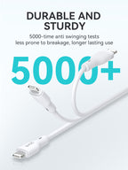 BWOO USB-A to Lightning PVC Cable 1m