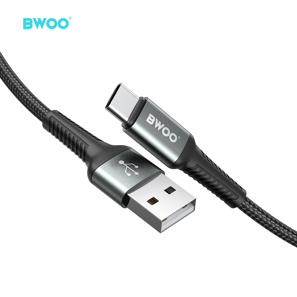 BWOO USB-A to Type-C Braided Cable 1m