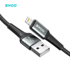 BWOO USB-A to Lightning Braided Cable 1m