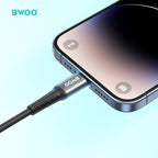 BWOO USB-A to Lightning Braided Cable 1m