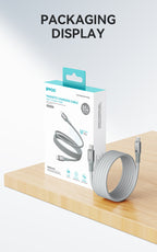 BWOO 65W Type-C to Type-C Nylon Braided Cable 1m