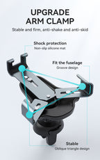 BWOO Gravity Air Vent Phone Holder