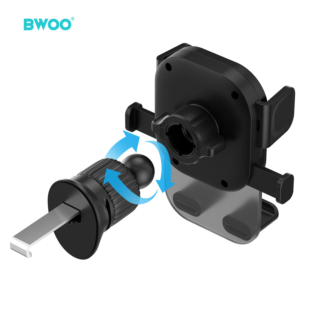 BWOO Gravity Lock Air Vent Phone Holder