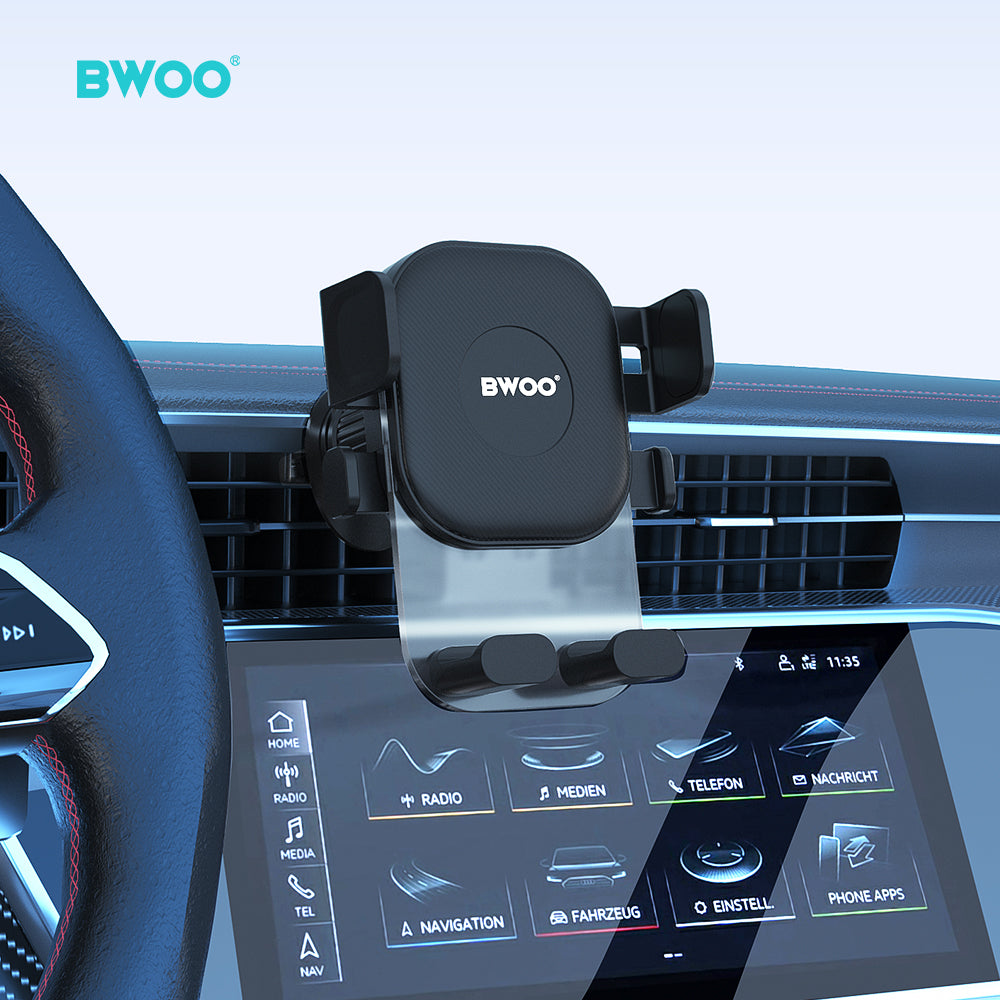 BWOO Gravity Lock Air Vent Phone Holder