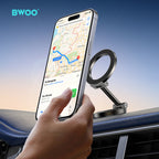 BWOO Zinc Alloy Magnetic Folding Phone Stand