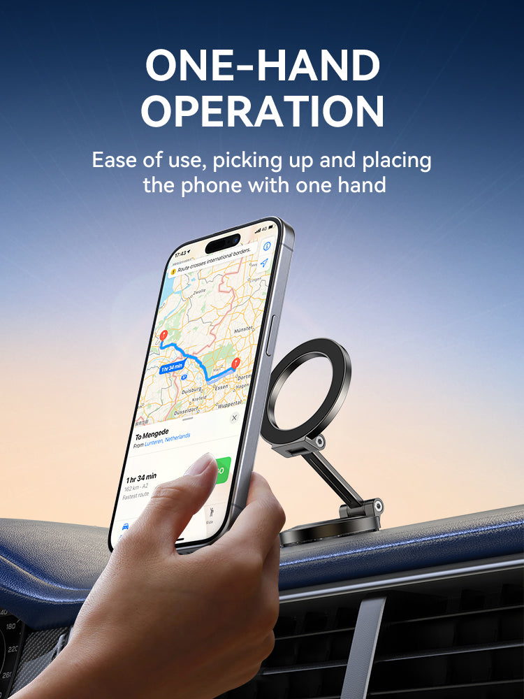 BWOO Zinc Alloy Magnetic Folding Phone Stand