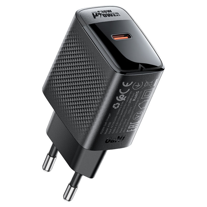 ACEFAST Fast Charge Wall Charger A102 PD30W GaN (1xUSB-C) EU