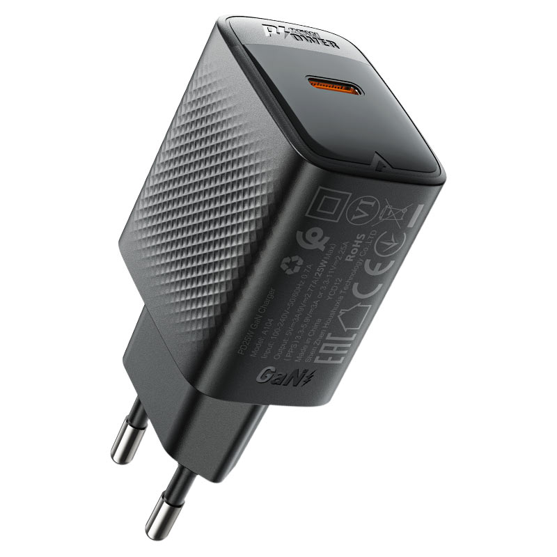 ACEFAST Fast Charge Wall Charger A104 PD25W GaN (1xUSB-C) EU