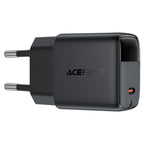 ACEFAST Fast Charge Wall Charger A113 PD20W GaN (1xUSB-C) EU with Сable set /USB-C to USB-C