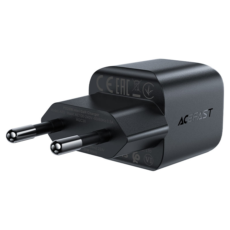 ACEFAST Fast Charge Wall Charger A73 mini PD20W GaN (1xUSB-C) EU