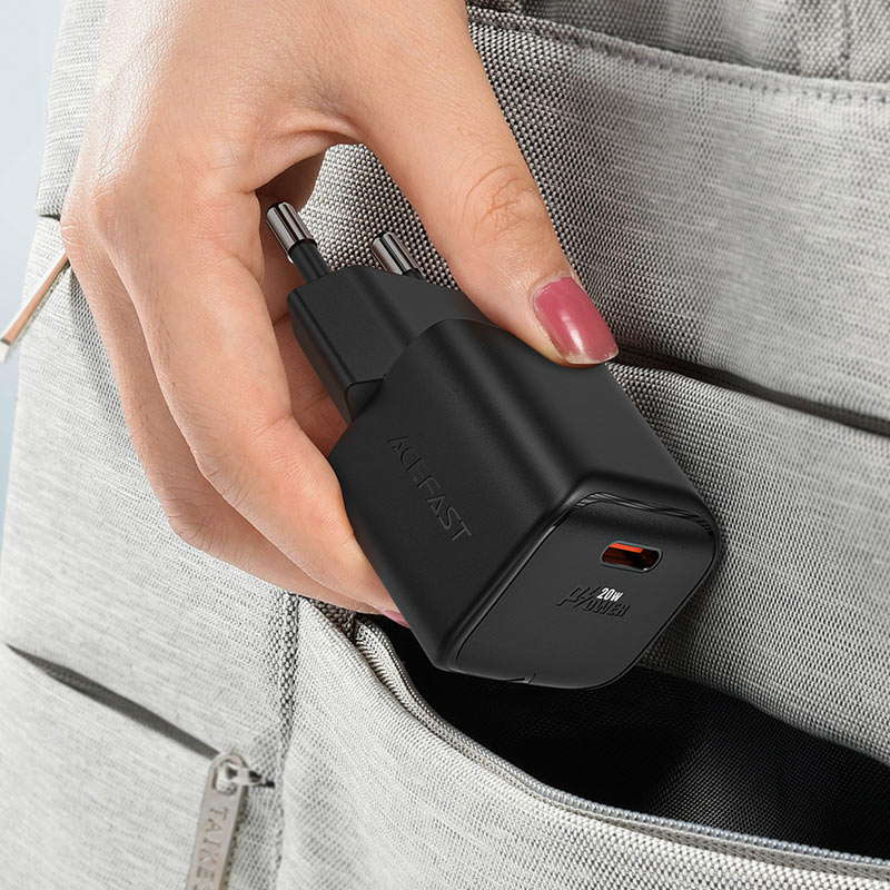 ACEFAST Fast Charge Wall Charger A73 mini PD20W GaN (1xUSB-C) EU