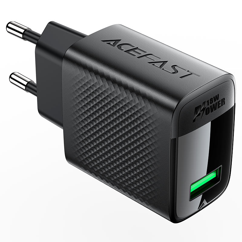 ACEFAST Fast Charge Wall Charger A90 QC18W GaN (1xUSB-A) EU