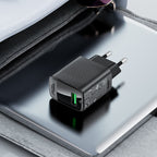 ACEFAST Fast Charge Wall Charger A90 QC18W GaN (1xUSB-A) EU