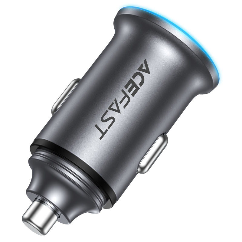 ACEFAST Fast Charge Car Charger B15 65W (1xUSB-C + 1xUSB-A)