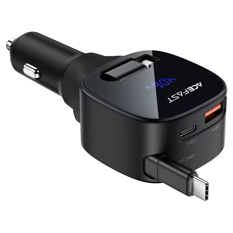 ACEFAST Fast Charge Car Charger B17 95W (2xUSB-C + 1xUSB-A)