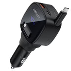 ACEFAST Fast Charge Car Charger B17 95W (2xUSB-C + 1xUSB-A)