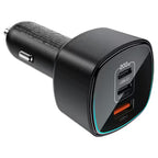 ACEFAST Fast Charge Car Charger B18 200W (2xUSB-C + 1xUSB-A)