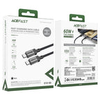 ACEFAST Charging Data Cable C12-03 USB-C to USB-C 60W