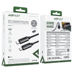 ACEFAST Charging Data Cable C19-03 USB-C to USB-C 60W