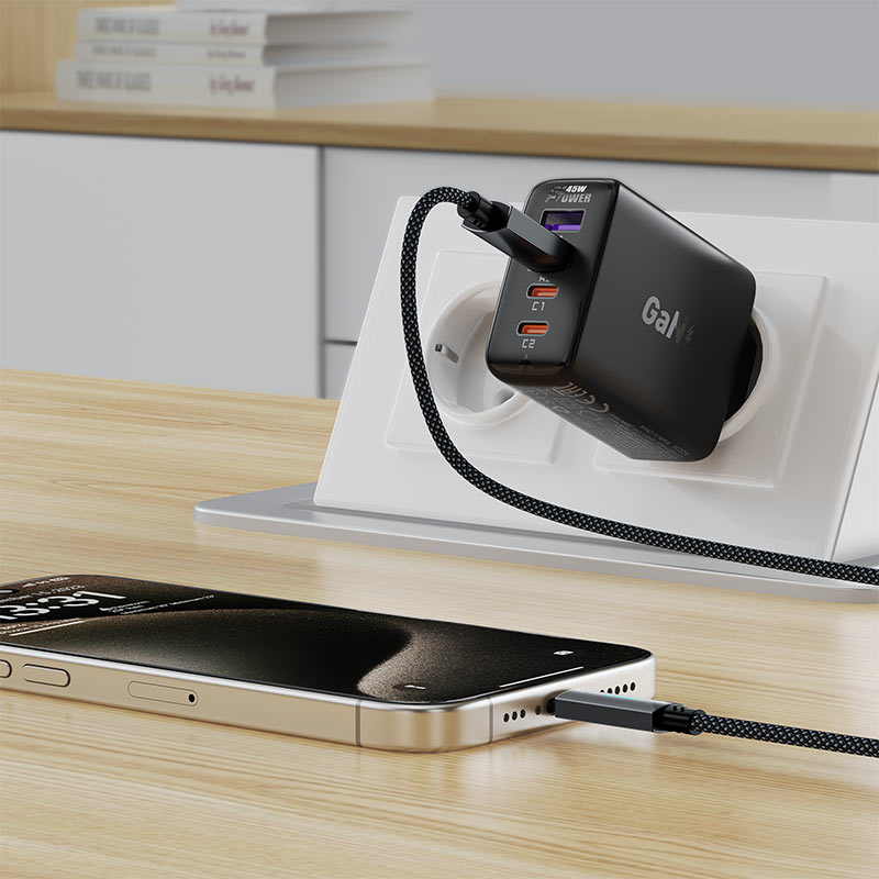ACEFAST Charging Data Cable C19-04 USB-A to USB-C