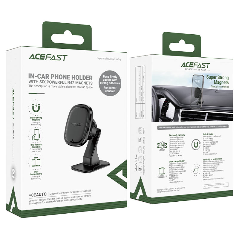 ACEFAST Car Mount Magnetic Holder D35