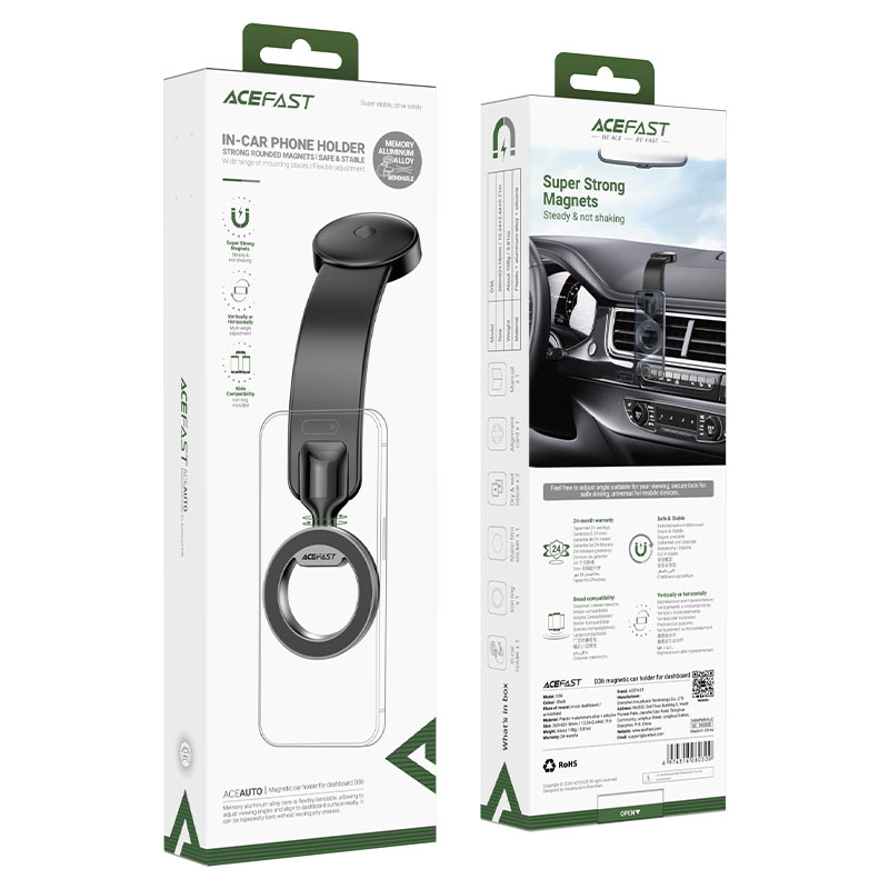 ACEFAST Car Mount Magnetic Holder D36