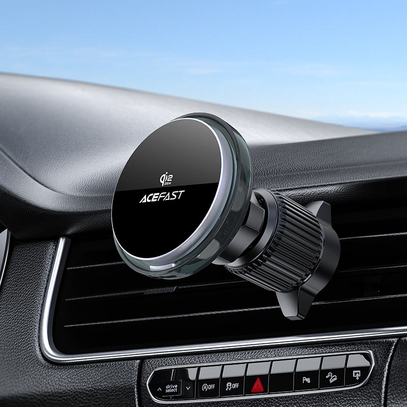 ACEFAST Fast Qi2 Wireless Charger Magnetic Car Holder D61