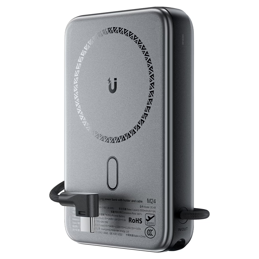 ACEFAST Magnetic Fast Wireless Charge Power Bank M24 22.5W 10000mAh
