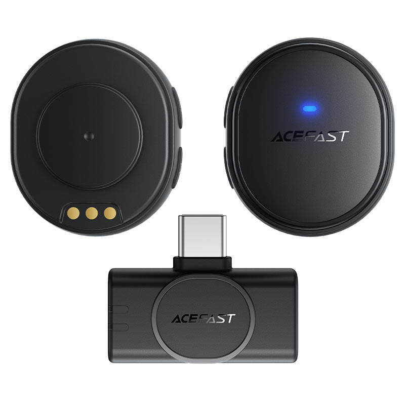 ACEFAST Wireless Magnetic Lavalier Microphones R3