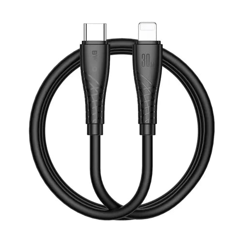 BWOO 30W TPE Type-C to Lightning Cable 1m