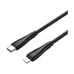 BWOO 30W TPE Type-C to Lightning Cable 1m