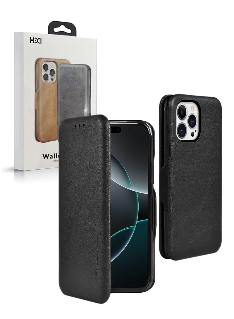 DUX DUCIS Case with Card Holder Premium Flip Leather Magnetic Wallet