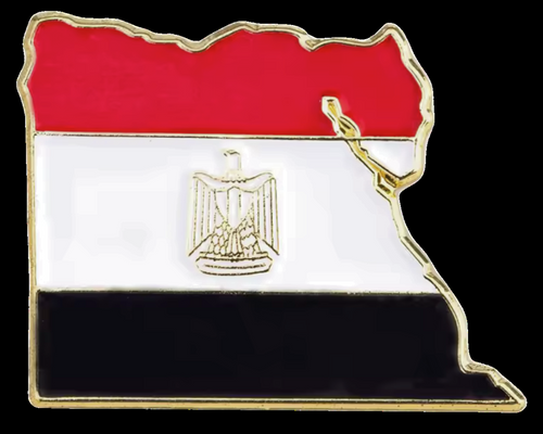 3D Sticker mobile Egypt Flag Map Metal Sticker   Code:285