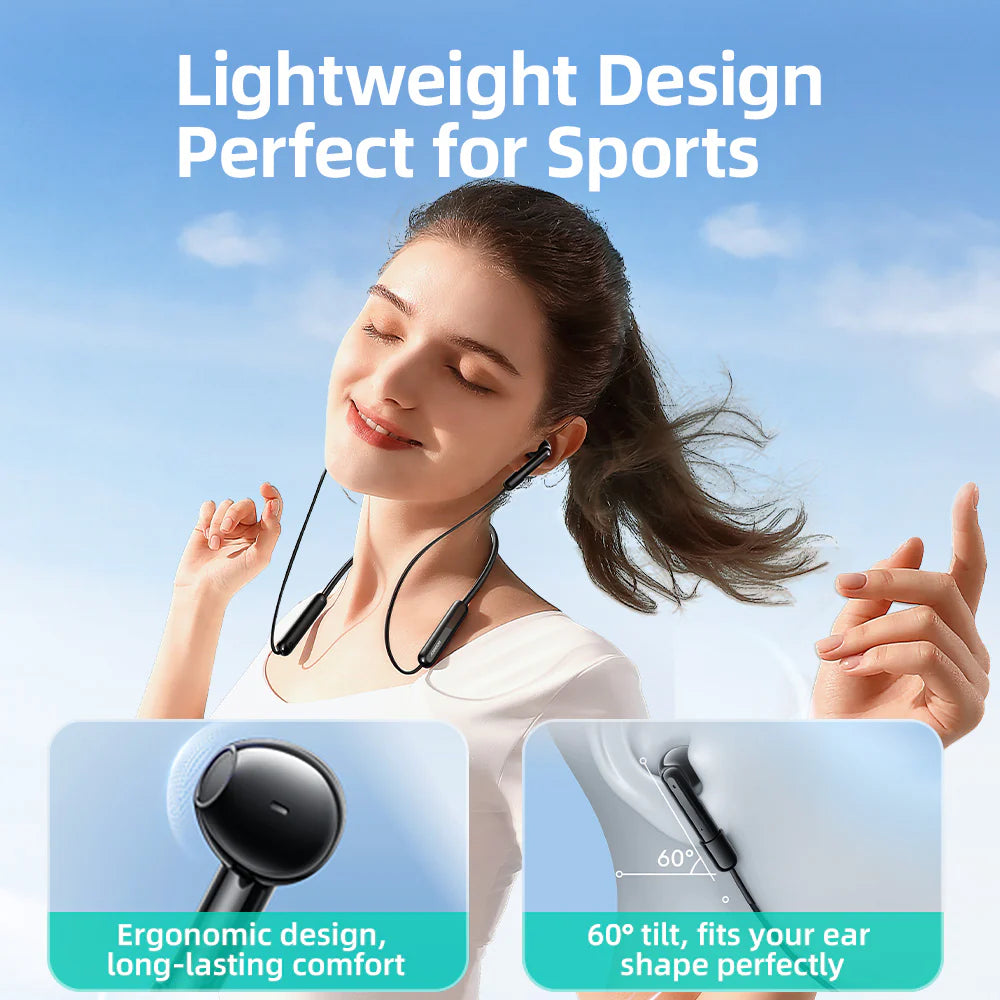 JR-DS1 Magnetic True Wireless Neckband Headphones
