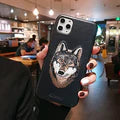 iphone luxury santa barbara leather savana series wolf