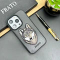 iphone luxury santa barbara leather savana series wolf