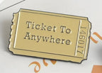 3D Sticker mobile New Ticket to Anywhere    Code:124