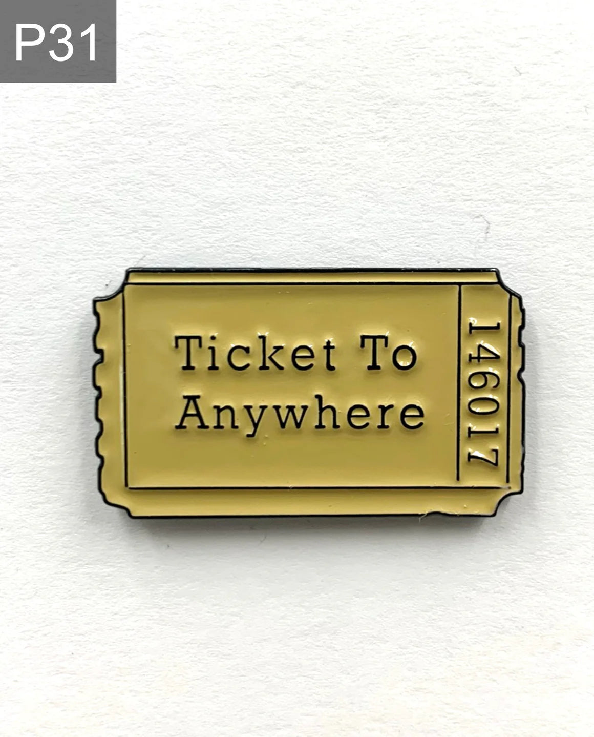 3D Sticker mobile New Ticket to Anywhere    Code:124