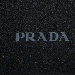 black Prada Saffiano leather iPhone case