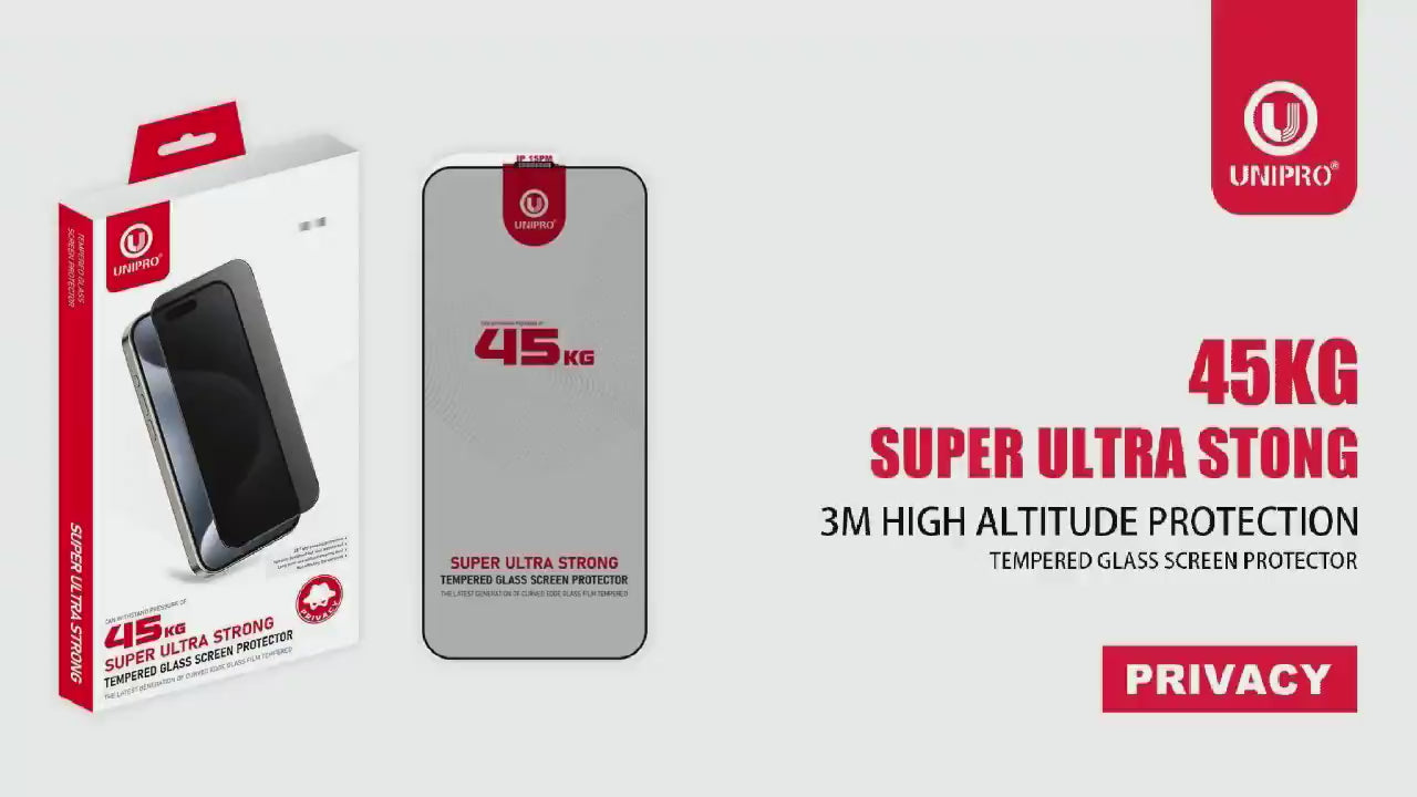 UNIPRO 45KG Tempered Glass