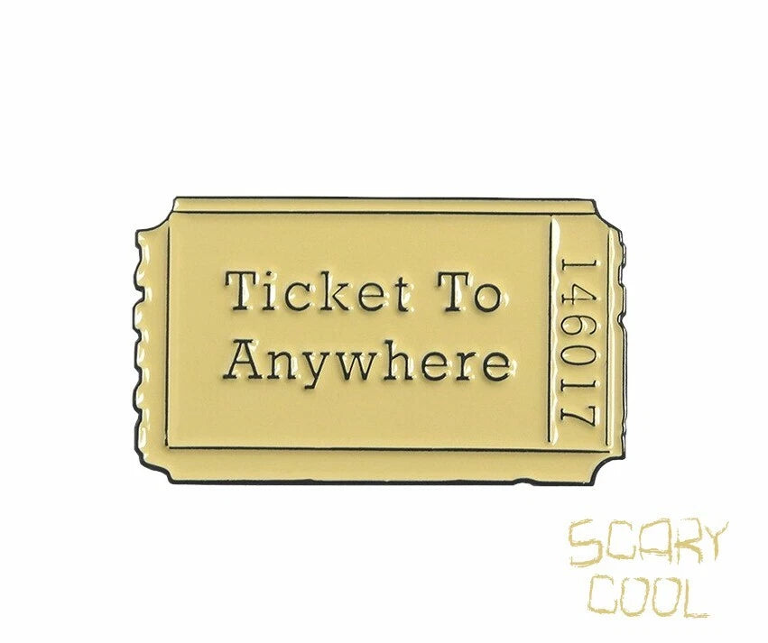 3D Sticker mobile New Ticket to Anywhere    Code:124